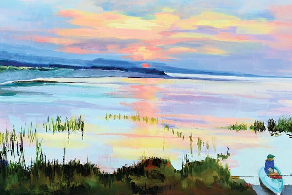 Maxine Shore: Kayaker On Paine's Creek by Maxine Shore