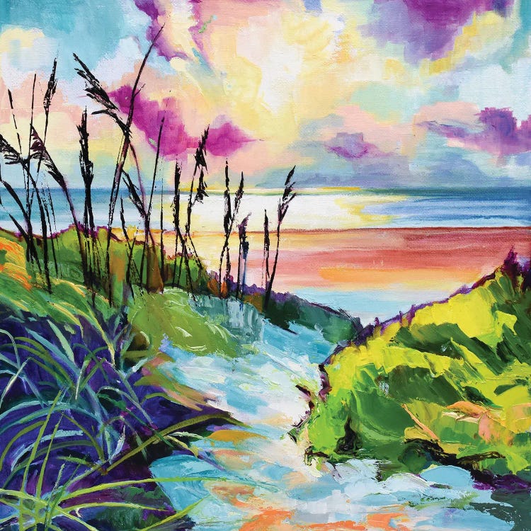 Bay Path by Maxine Shore wall art