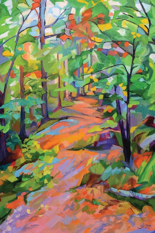 Forest Path by Maxine Shore wall art