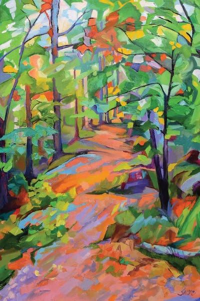 Maxine Shore: Forest Path by Maxine Shore