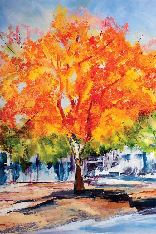 Fall Foliage by Maxine Shore wall art