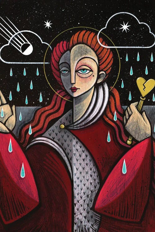 Queen Of Broken Hearts by Saira Holland wall art