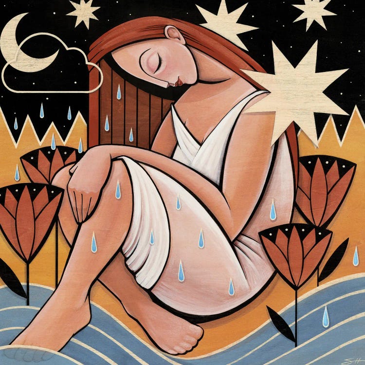 Sleeping Beauty by Saira Holland wall art