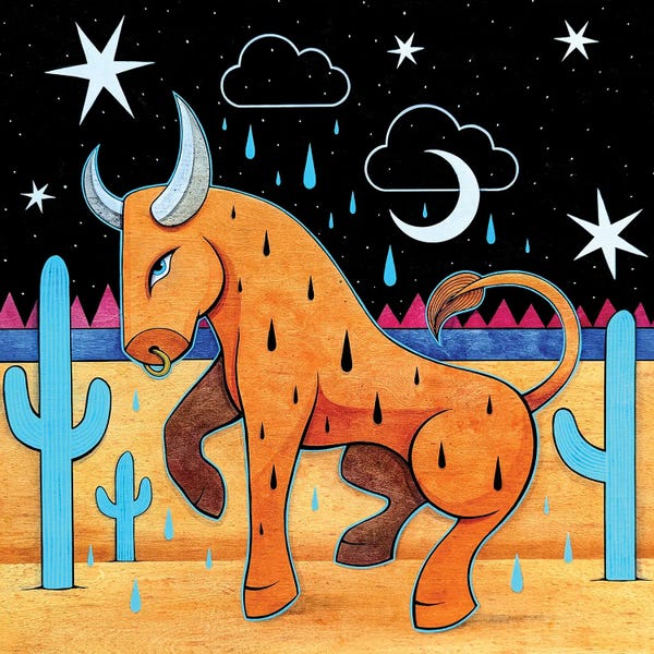 Fine Art Print: The Bull by Saira Holland