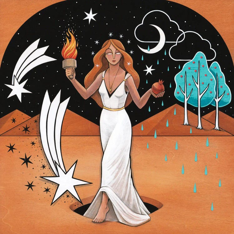 Virgo by Saira Holland wall art