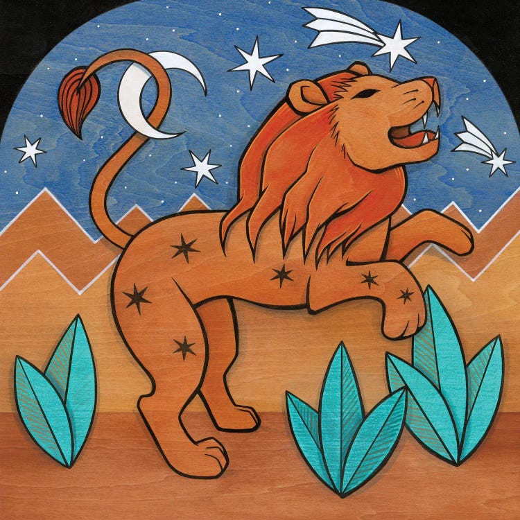 Leo by Saira Holland wall art