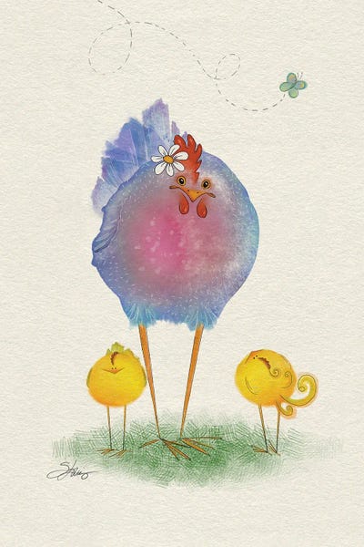 Chickens & Roosters: Flora Hen by Shanda Louis