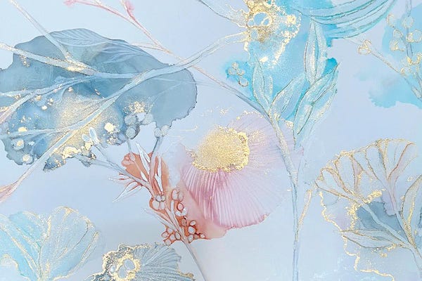 Dreamy Abstracts: Parisian Dream by Mishel Schwartz