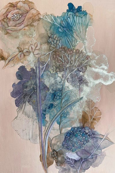 Alcohol Ink: Keeping A Secret All To Herself by Mishel Schwartz