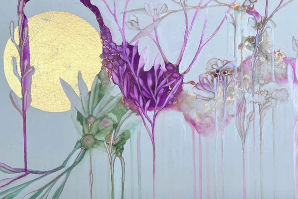 Alcohol Ink: Taking A Road Less Travelled by Mishel Schwartz