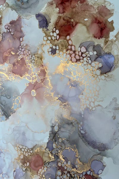 Alcohol Ink: Storm Clouds by Mishel Schwartz