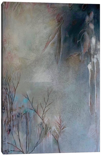 Into The Mist Canvas Art Print - Mishel Schwartz