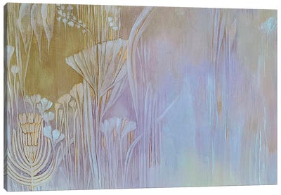 A Clearing Canvas Art Print - Alcohol Ink Art