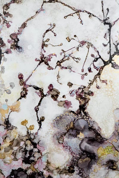 Effortless Earth Tone Abstracts: Connection IV by Mishel Schwartz