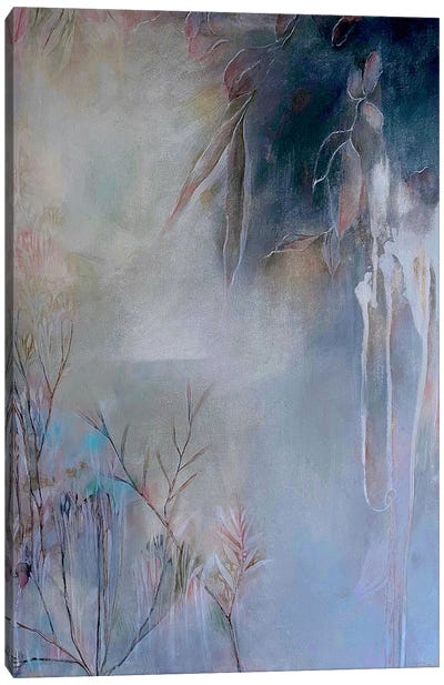 Through The Mist Canvas Art Print - Mishel Schwartz