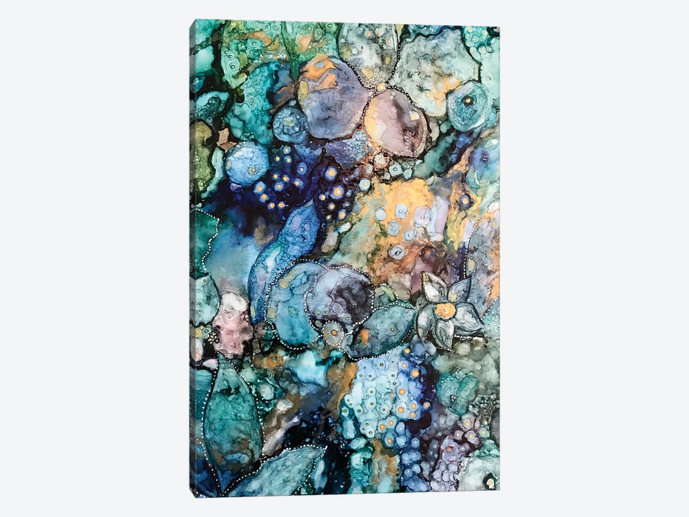 Earth Abstract by Mishel Schwartz 1-piece Canvas Art