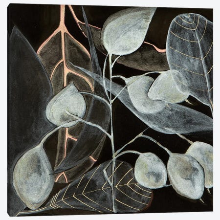 Leaves In Light Canvas Print #SHW41} by Mishel Schwartz Canvas Print