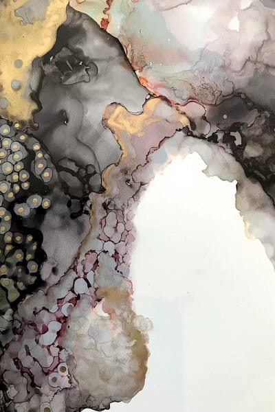 Alcohol Ink: Mercury by Mishel Schwartz