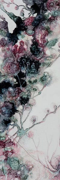 Jewel Tone Abstracts: Moody Floral by Mishel Schwartz