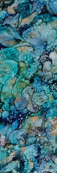 Alcohol Ink: Van Gogh in My Garden by Mishel Schwartz