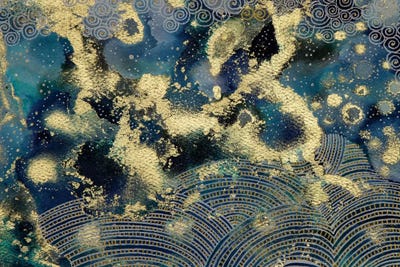 A Starry Night by Mishel Schwartz framed wall art