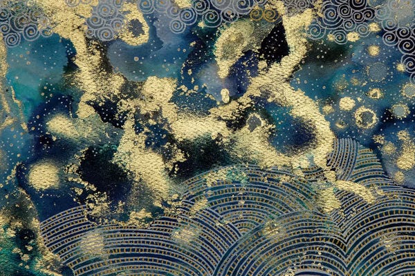 Alcohol Ink: A Starry Night by Mishel Schwartz