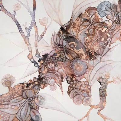 Breaking Out by Mishel Schwartz framed canvas print