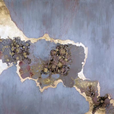 Eclipse by Mishel Schwartz framed canvas print