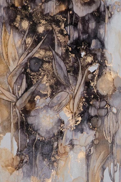 Alcohol Ink: The Watcher by Mishel Schwartz