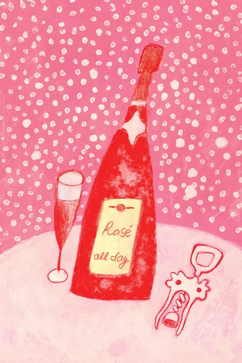 Rosé by Jania Sharipzhanova wall art