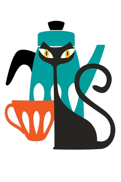 Jania Sharipzhanova: Atomic Cat by Jania Sharipzhanova