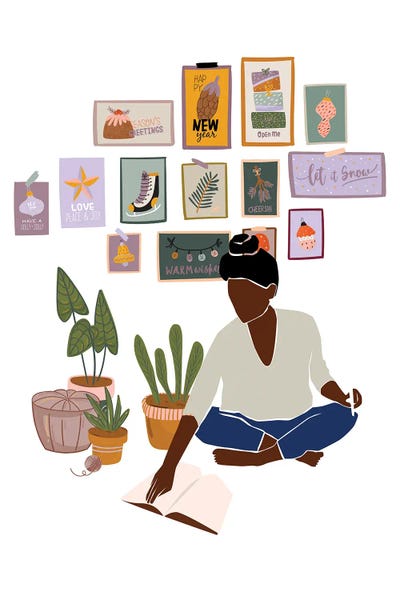 Winter Break by Jania Sharipzhanova canvas print