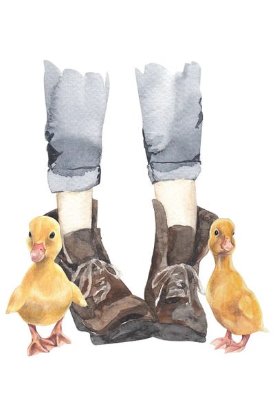 Baby Animals: Duckling by Jania Sharipzhanova