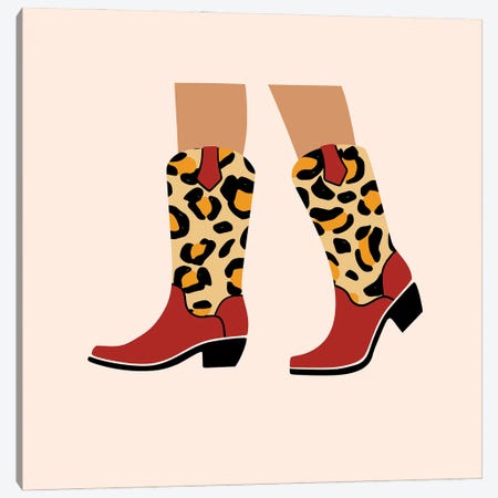Red Cowboy Boots Art Print – Marissa Joyner Studio