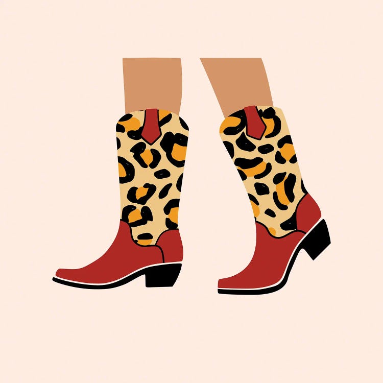 Yeehaw by Jania Sharipzhanova wall art