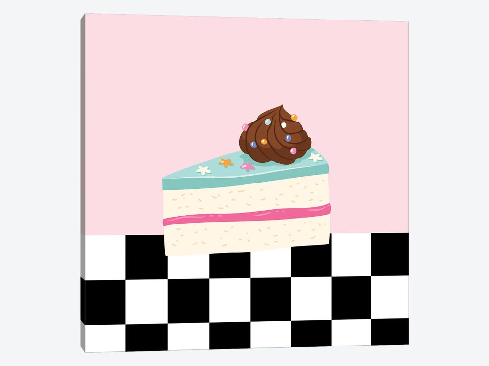 Sweets From Diner by Jania Sharipzhanova 1-piece Canvas Wall Art