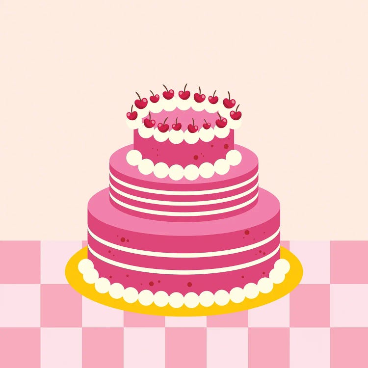 Retro Style Cake