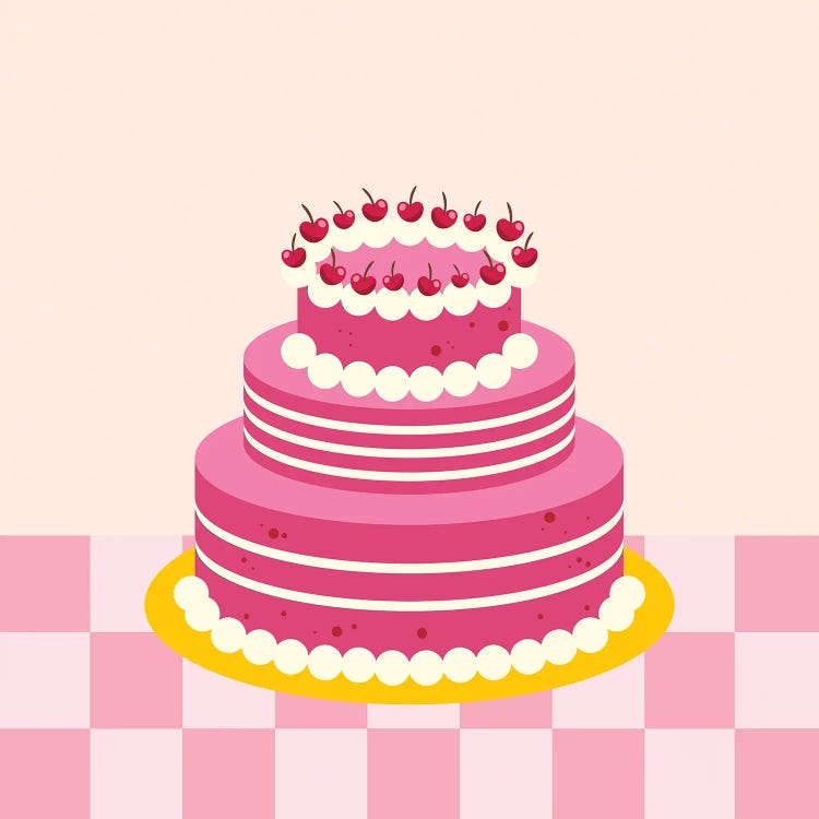 Retro Style Cake