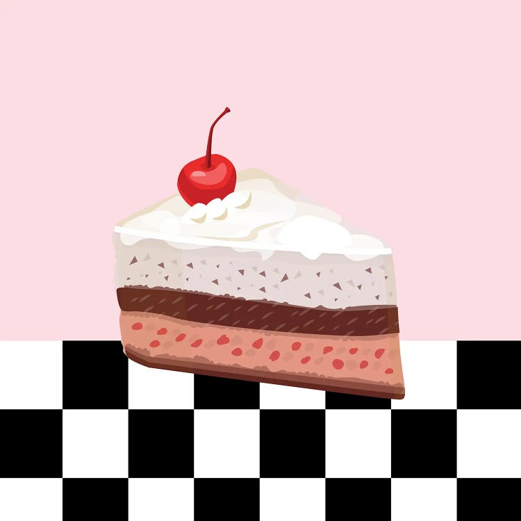 Piece Of Cake In Diner