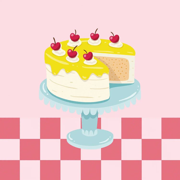 Cake From Retro Diner