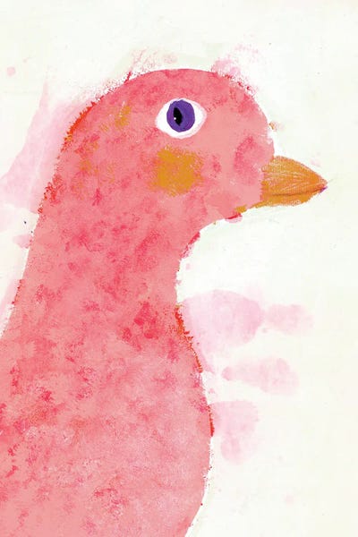 Jania Sharipzhanova: Red Bird by Jania Sharipzhanova