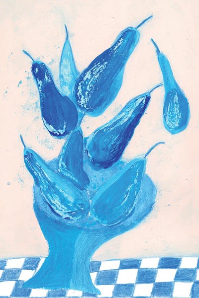 Jania Sharipzhanova: Pears Still Life by Jania Sharipzhanova