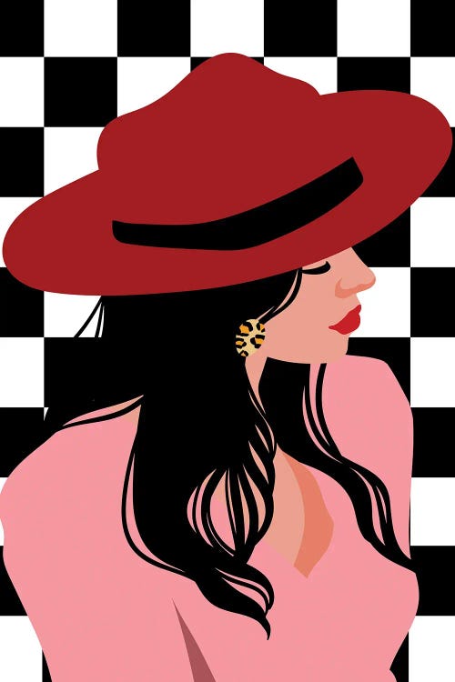 Lady In A Hat