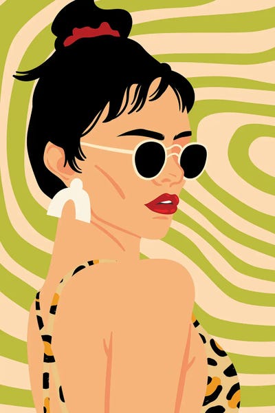 Animal Patterns: My Cheetah Swimsuit by Jania Sharipzhanova