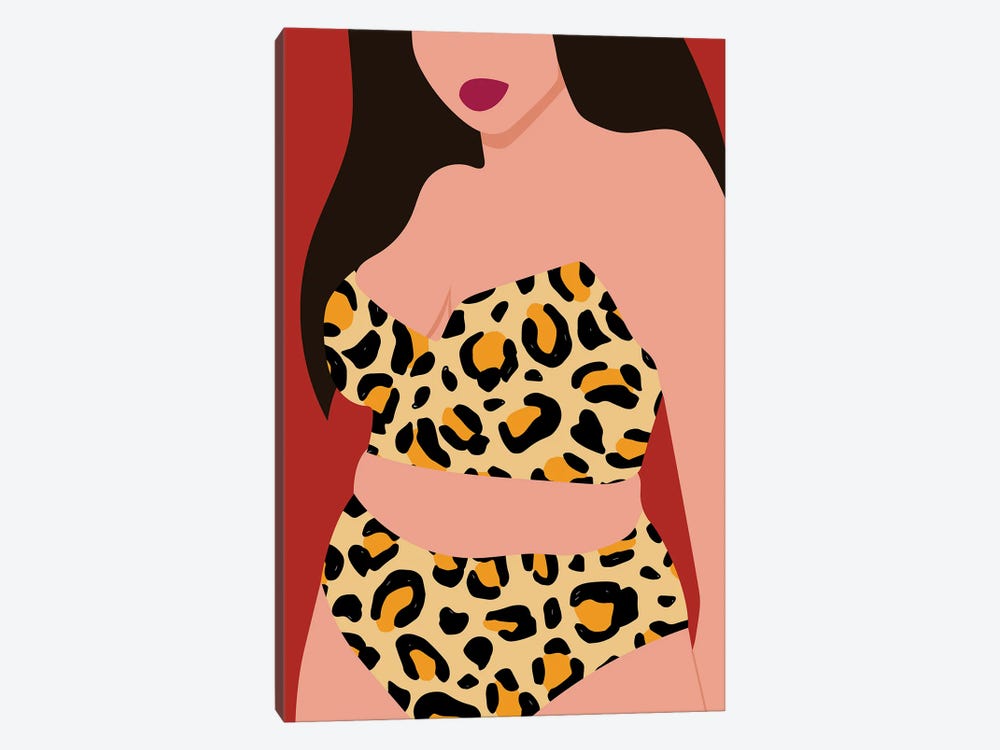 New Swimsuit by Jania Sharipzhanova 1-piece Canvas Art Print
