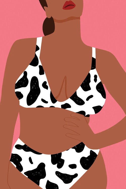 Cow Swimsuit