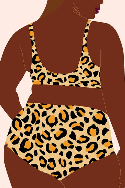 Animal Patterns: Leopard Swimwear by Jania Sharipzhanova