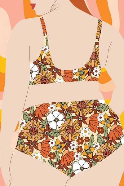 Body Positivity: 70s Swimwear by Jania Sharipzhanova
