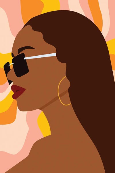 Eyewear: Black Girl Magic by Jania Sharipzhanova