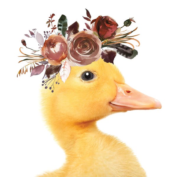 Duckling Floral Garland